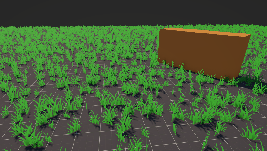 a screenshot of lots of grass